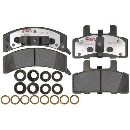 R/M Brakes BRAKE PADS OEM OE Replacement Hybrid Technology Includes Mounting Hardware EHT369H